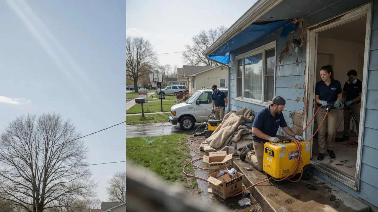 Basement Flood Cleanup in Auburn, MA near me